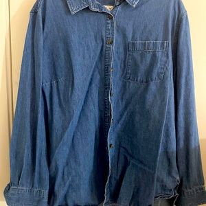 Ava & Viv Brand - Boyfriend jean shirt